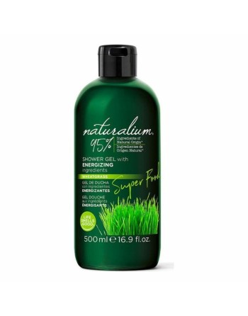 Shower Gel Super Food Wheatgrass Energizing Naturalium (500 ml)