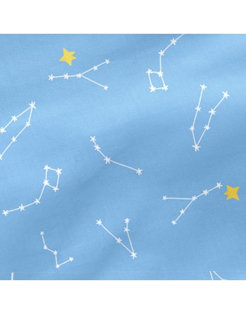 Protection du berceau HappyFriday Le petit Prince La nuit  Multicouleur 210 x 40 cm