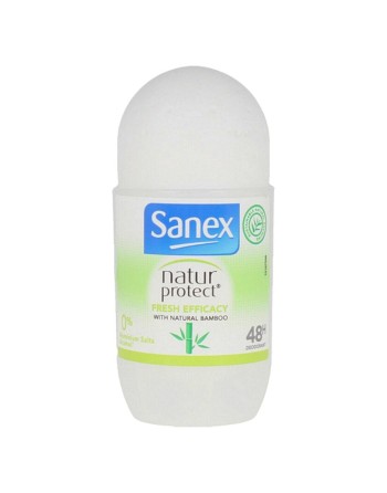 Roll-On Deodorant Natur Protect 0% Sanex Natur Protect 50 ml
