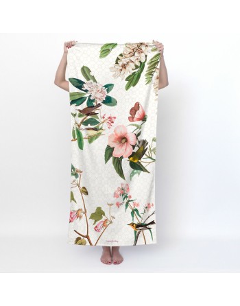 Telo da bagno HappyFriday Blooming Multicolore 70 x 150 cm