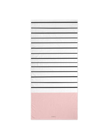 Bath towel HappyFriday Blanc Blush Multicolour 70 x 150 cm