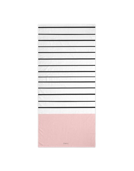 Telo da bagno HappyFriday Blanc Blush Multicolore 70 x 150 cm
