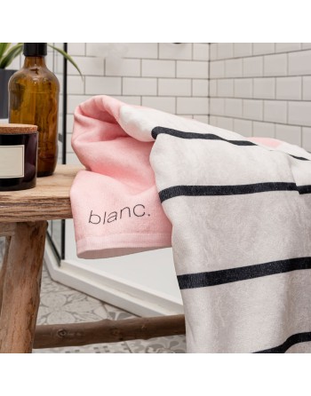 Telo da bagno HappyFriday Blanc Blush Multicolore 70 x 150 cm