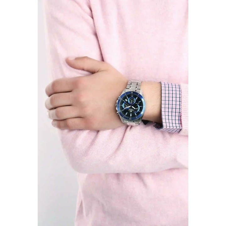Orologio Uomo Casio EFR-552D-2AVUEF Argentato (Ø 47 mm)