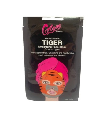 Moisturizing Facial Mask Glam Of Sweden H01498 Tiger (24 ml)