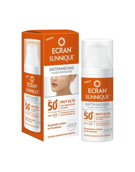 Fluido Solare Antimacchie Sunnique Ecran Spf 50+