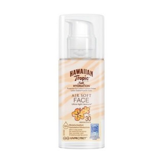 Solcreme til ansigtet Silk Air Soft Hawaiian Tropic Silk Air Soft Face Spf 30 50 ml Spf 30