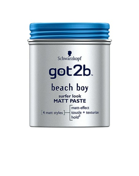 Crema Moldeadora Schwarzkopf Got2b Beach Boy Mate (100 ml)
