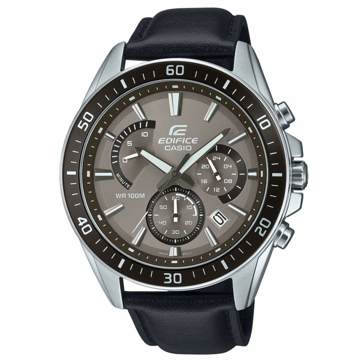 Orologio Uomo Casio EFR-552L-5AVUEF Nero Grigio (Ø 47 mm)