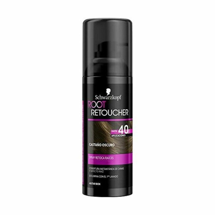 Spray Corrector de Raíces Root Retoucher Syoss 2143935 Castaño Oscuro 120 ml