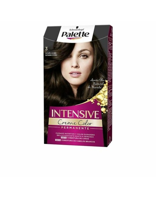 Permanent Dye Palette Intensive 3 Schwarzkopf Palette Intensive Dark Brown (1 Unit)