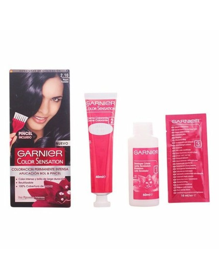 Tintura Permanente Color Sensation 2,10 Garnier Nero-Blu