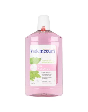 Bain de Bouche Vademecum Enjuague Bucal Sin Alcohol 700 ml
