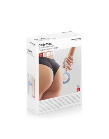 Masseur Anti-cellulite à Cavitation par Ultrasons avec Infrarouge et Électrostimulation 3 en 1 CellyMax InnovaGoods