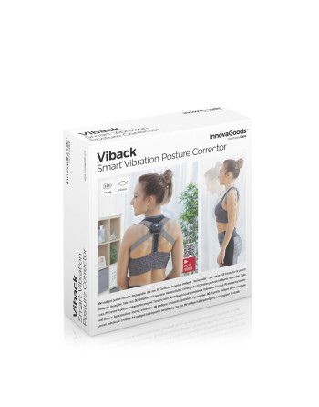 Intelligenter wiederaufladbarer Haltungstrainer mit Vibration Viback InnovaGoods
