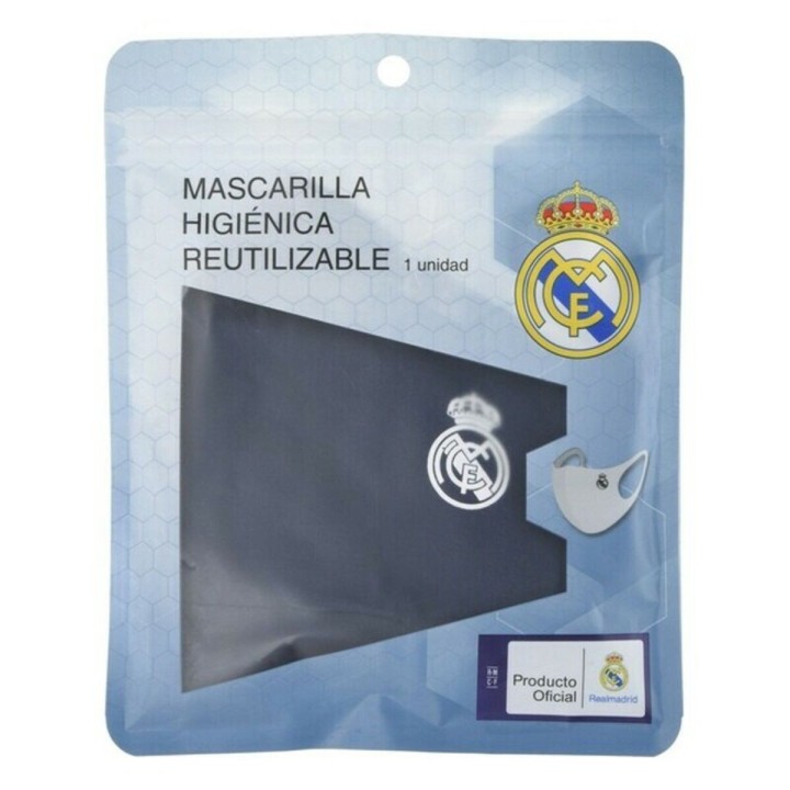 Genanvendelig stof hygiejnemaske Real Madrid C.F. Blå