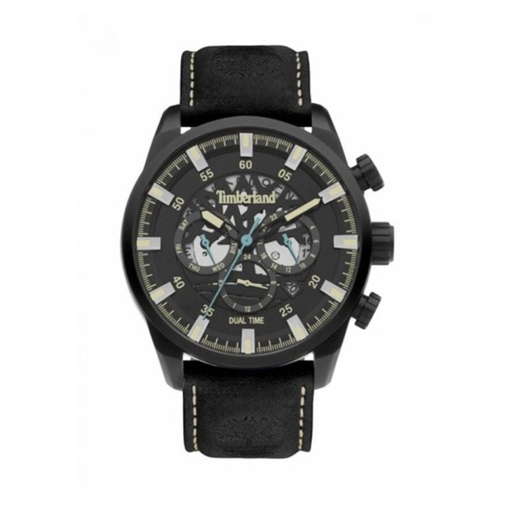 Orologio Uomo Timberland TDWGF2100601 Nero