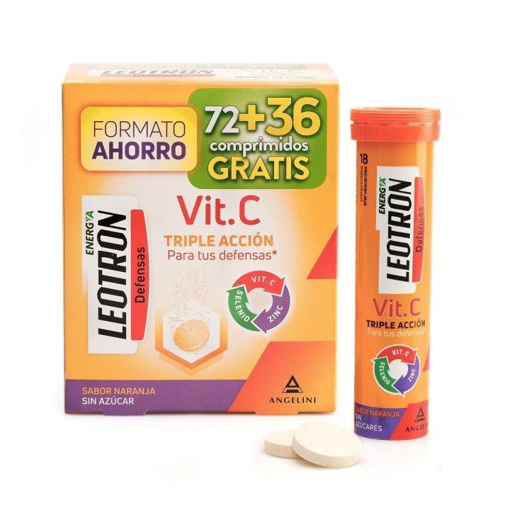Complemento Alimenticio Leotron Vitamina C 108 Unidades