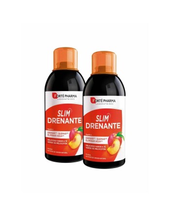 Nahrungsergänzungsmittel Forté Pharma Slim Drenante 500 ml Pfirsich 2 Stück