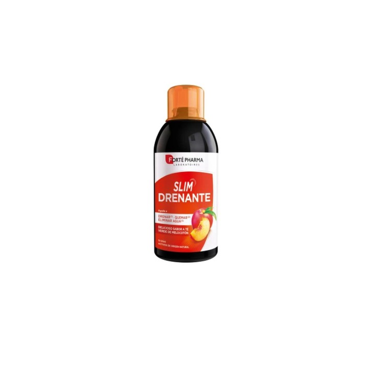 Kosttilskud Forté Pharma Slim Drenante 500 ml Fersken 2 enheder