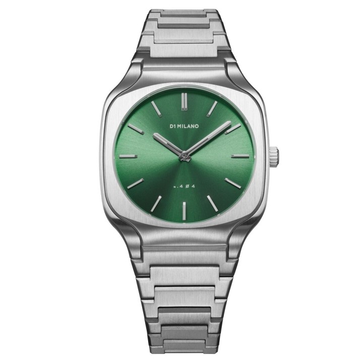 Herreur D1 Milano EDEN Grøn Sølvfarvet (Ø 37 mm)