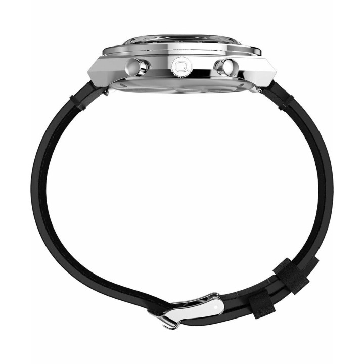 Orologio Uomo Timex Q DIVER CHRONO Bianco Nero (Ø 40 mm)
