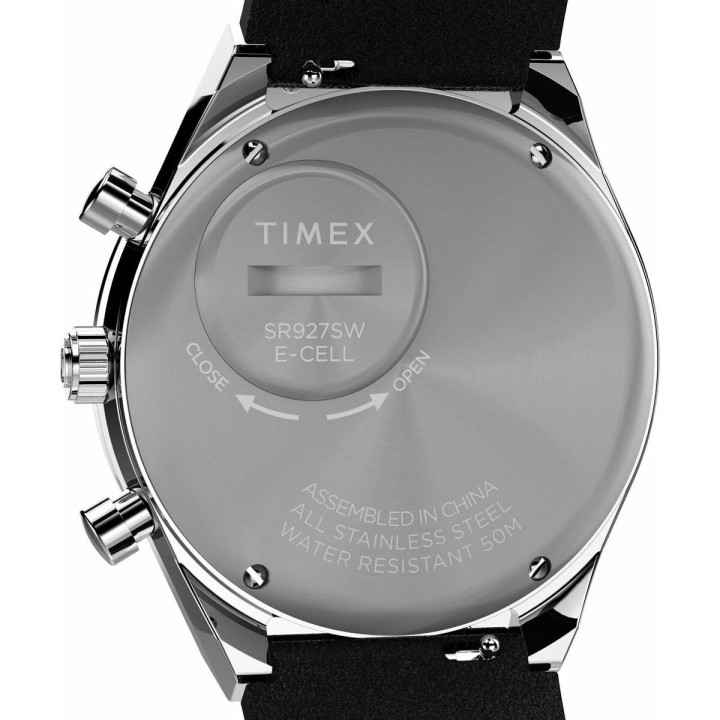 Orologio Uomo Timex Q DIVER CHRONO Bianco Nero (Ø 40 mm)