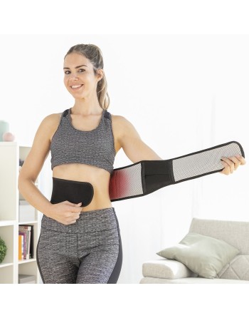 Thermal Correction Girdle with Tourmaline Magnets Tourmabelt InnovaGoods