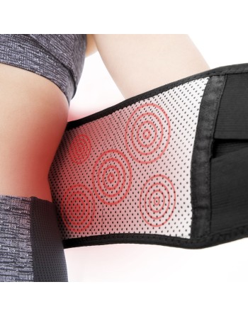 Bande Thermique Correctrice avec Aimants en Tourmaline Tourmabelt InnovaGoods