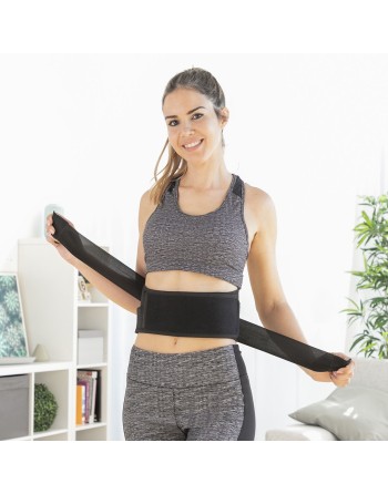 Bande Thermique Correctrice avec Aimants en Tourmaline Tourmabelt InnovaGoods