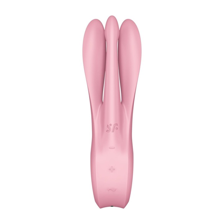 Vibratore per il Punto-G Satisfyer Threesome 1 Rosa