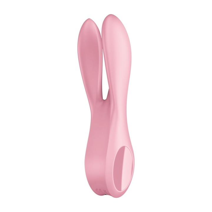 Vibratore per il Punto-G Satisfyer Threesome 1 Rosa