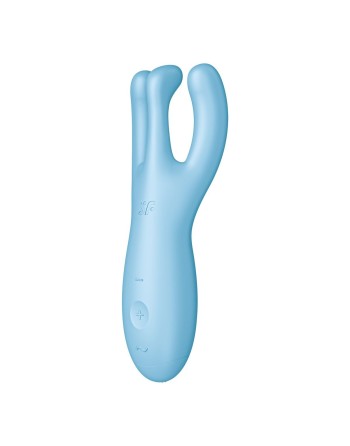 Massagevorrichtung Satisfyer Threesome 4 Connect Blau