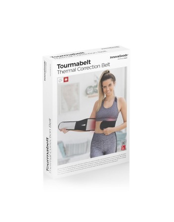 Bande Thermique Correctrice avec Aimants en Tourmaline Tourmabelt InnovaGoods