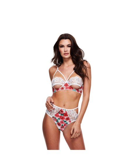 Unterwäsche-Set Baci Lingerie 838-SEG-3 Bunt (S/M)