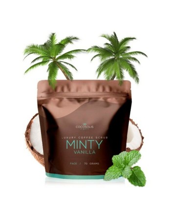 Facial Exfoliator Luxury Coffee Scrub Box Cocosolis Luxury Coffee Scrub Box 4 Pieces (4 x 70 ml)