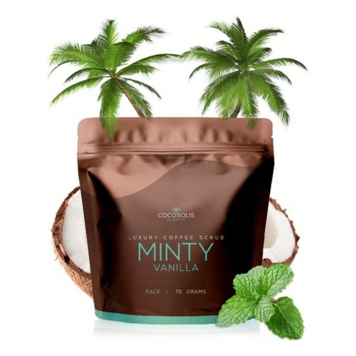 Exfoliant visage Luxury Coffee Scrub Box Cocosolis Luxury Coffee Scrub Box 4 Pièces (4 x 70 ml)