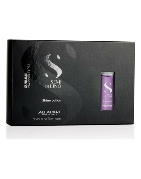 Behandling for at beskytte håret Semi di Lino Sublime Shine Lotion Alfaparf Milano (12 x 13 ml)