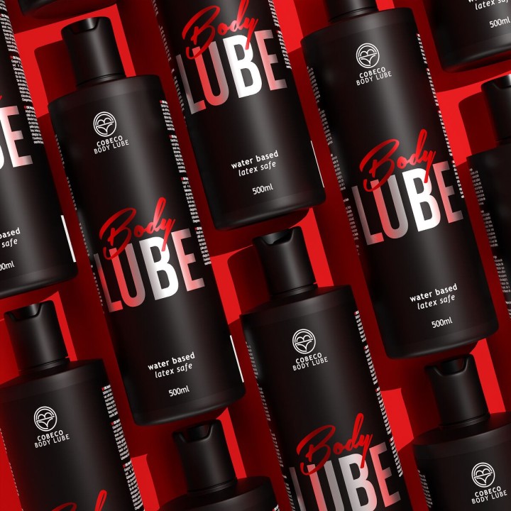Lubrificante per Corpo a Base Acquosa 500 ml Cobeco Body Lube 500 ml