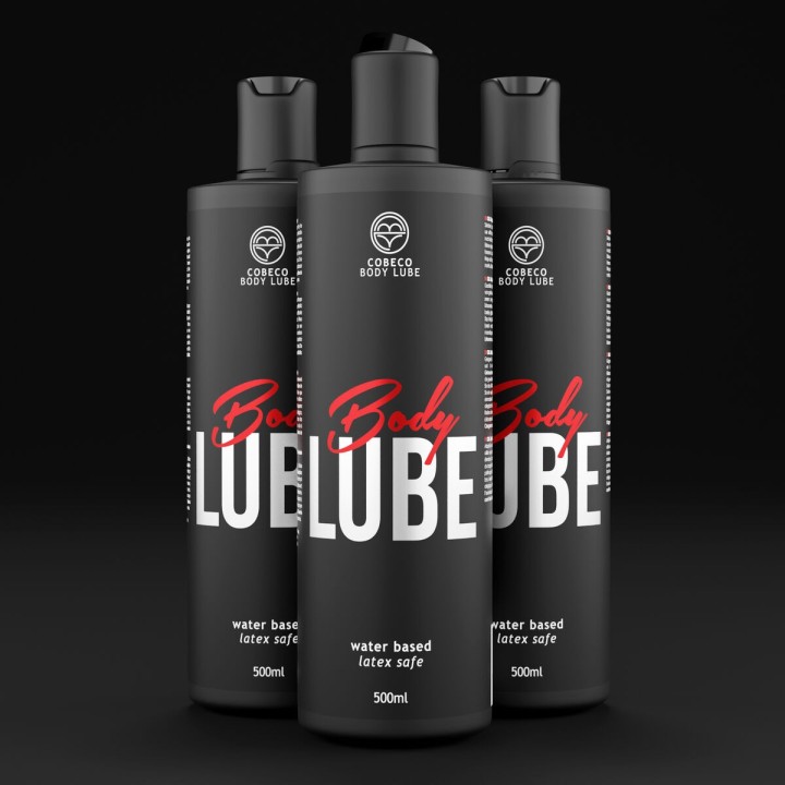 Lubricante Corporal con Base de Agua (500 ml) Cobeco Body Lube 500 ml