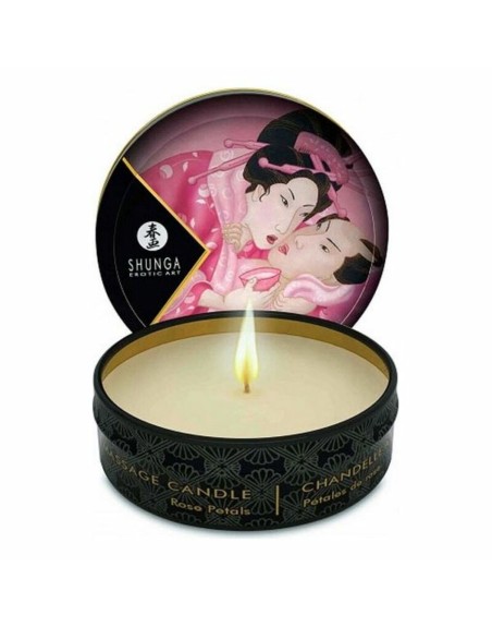 Candela Massaggio Shunga Rose Petals 30 ml