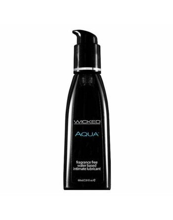 Aqua Fragrance Free Waterbased Lubricant 60 ml Wicked