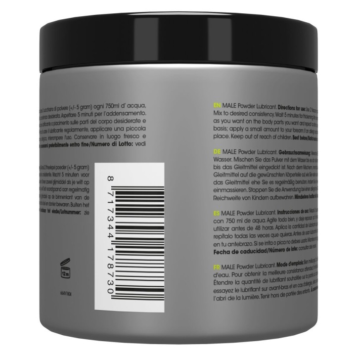 Lubrifiant en poudre Homme 225 gramme Male! 3100004144 225 g
