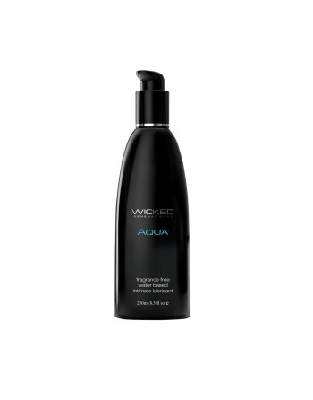 Aqua Fragrance Free Waterbased Lubricant 250 ml Wicked