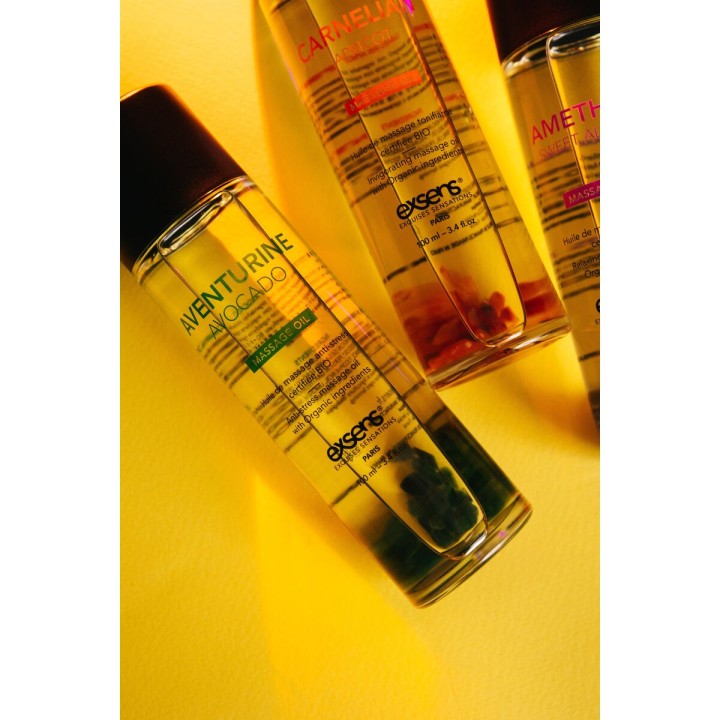 Huile de massage érotique Exsens