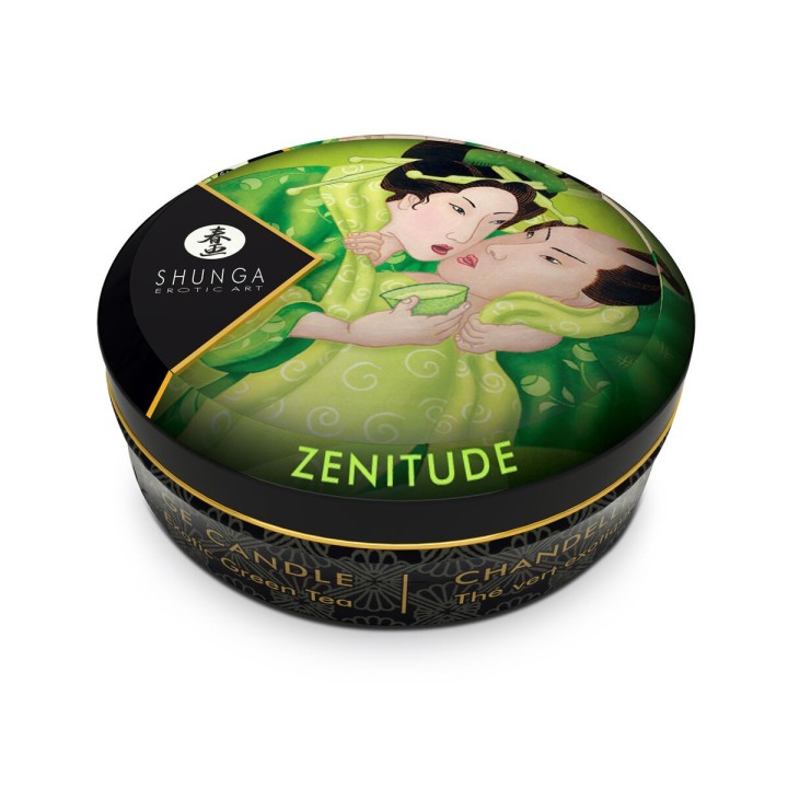 Vela de Masaje Shunga Exotic Green Tea Té Verde 30 ml