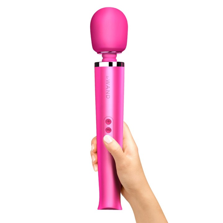 PalmPower-Genopladelig Wand Massør Le Wand Magenta Pink