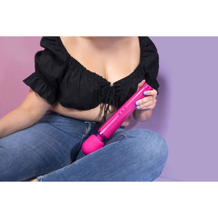 Wand Massager wieder aufladbares Handmassagegerät Le Wand Magenta Rosa