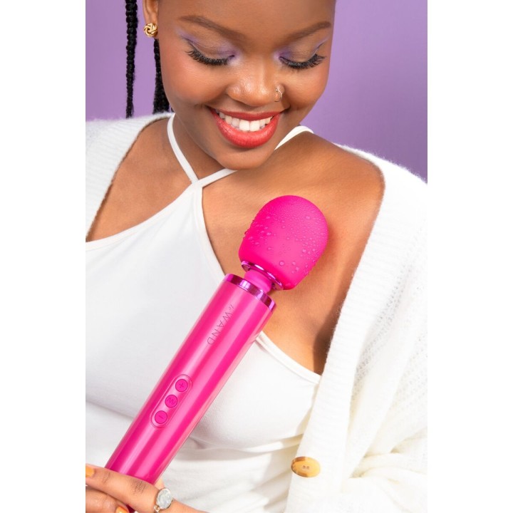 PalmPower -Recharge deMasseur PalmPower Le Wand Magenta Rose