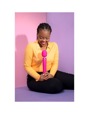 Varita Masajeadora Recargable Le Wand Magenta Rosa